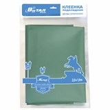 Клеенка подкладная зеленая с ПВХ-покрытием 1,4 х 2,0 м, ВИТАЛФАРМ, ВИТ00004940 631330