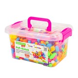 Конструктор POP-BEADS для творчества и игр, 550 бусин, браслеты, кольца, BRAUBERG KIDS, 664698 664698
