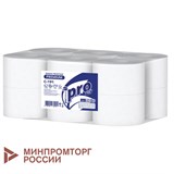 Бумага туалетная 170 метров, PROtissue (T2) PREMIUM, 2-слойная, белая, КОМПЛЕКТ 12 рулонов, С191 114329