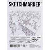 Калька А4 для печати и творчества, 110 г/м2, 100 листов, SKETCHMARKER, SM17120, 116413 116413