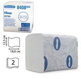 Бумага туалетная KIMBERLY-CLARK Kleenex, комплект 36 шт., Ultra, листовая, 200 л., 18,6х12,5 см, 2-слойная, диспенсер 601545, 8408 126128