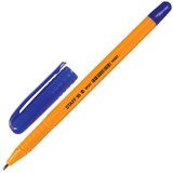 Ручка шариковая STAFF EVERYDAY BP-247 Orange, СИНЯЯ, шестигранная, корпус оранжевый, линия письма 0,5 мм, 142661 142661
