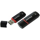 Память Smart Buy "Crown" 64GB, USB 2.0 Flash Drive, черный 227880