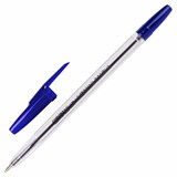 Ручка шариковая CORVINA 51 Classic, СИНЯЯ, корпус прозрачный, узел 1 мм, линия письма 0,7 мм, 40163/02 140300
