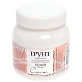 Грунт акриловый "Сонет", белый, баночка 220 мл, 2123915 190980