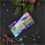 Акварель художественная кюветы НАБОР 12 цветов по 3,5 г, пластиковый кейс, BRAUBERG ART CLASSIC, 191768 191768