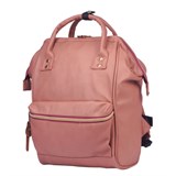 Рюкзак BRAUBERG CELEBRITY универсальный, экокожа, длинные ручки, коралловый, 34х23х15 см, 227078 227078