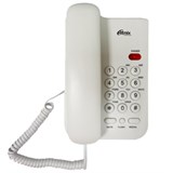 Телефон RITMIX RT-311 white, световая индикация звонка, тональный/импульсный режим, повтор, белый, 8 263159