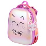 Ранец BRAUBERG SHINY, 2 отделения, с брелком, "Cheerful", 38х28х14 см, 270697 270697