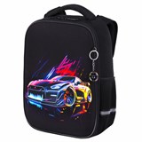 Ранец BRAUBERG LIGHT, 1 отделение, с брелоком, "Neon drift", 36х26х13 см, 272027 272027