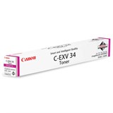 Тонер CANON (C-EXV34M) iR C9060/C9065/C9070, пурпурный, оригинальный, ресурс 16000 страниц, 3784B002 320717