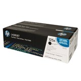 Картридж лазерный HP (CB540AD) ColorLJ CP1215 и др, №125A, черный, оригинальный, КОМПЛЕКТ 2 шт., ресурс 2х2200 страниц 361442