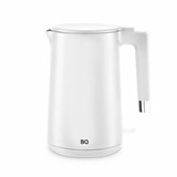 Чайник электрический с двойными стенками BQ (БИ-КЬЮ) KT1720P, 1,5 л, 2200 Вт, белый, 86198280 457562