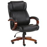 Кресло офисное BRABIX PREMIUM Magnum EX-701, дерево, рециклированная кожа, черное, 531827 531827