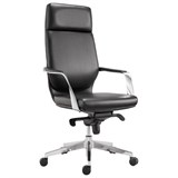Кресло офисное BRABIX PREMIUM "Resonance EX-755", мультиблок, алюминий, экокожа, черное, 532487 532487