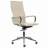 Кресло офисное BRABIX PREMIUM "Intense EX-531", экокожа, хром, бежевое, 532541 532541