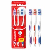 Зубная щетка НАБОР (2+1) COLGATE "Классика здоровья", средней жесткости, VN01318A 609069