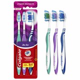 Зубная щетка НАБОР (2+1) COLGATE "Зиг заг", средней жесткости, FVN59964 609070
