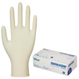 Перчатки латексные смотровые, 50 пар (100 шт.), размер S (малый), DERMAGRIP Classic, D1501-10 630062