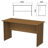 Стол письменный "Бюджет", 1360х600х740 мм, орех французский, 402661-190 641155