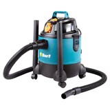 Пылесос хозяйственный BORT BSS-1220-Pro, 1250 Вт, сухая/влажная уборка, сила всасывания 250 Вт, бак 20 л, 98291797 670587