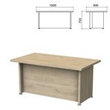 Стол письменный "Приоритет" 1600х900х750 мм, кронберг (КОМПЛЕКТ) 982139