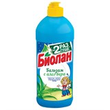Средство для мытья посуды 450 мл, БИОЛАН "Бальзам Алоэ Вера", 1126-3 605059