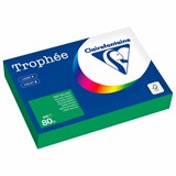 Бумага цветная CLAIREFONTAINE, А4, 80 г/м2, 500 л., интенсив, травяной, Франция, 1991C 116723