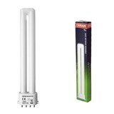 Лампа люминесцентная OSRAM DULUX S/E 11W/21-840, 11 Вт, U-образная, холодный белый свет, цоколь 2G7 450645