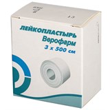 {{productViewItem.photos[photoViewList.activeNavIndex].Alt || productViewItem.photos[photoViewList.activeNavIndex].Description || 'Лейкопластырь рулонный ВЕРОФАРМ, 3х500 см, тканевая основа, картонная коробка'}}