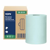 {{productViewItem.photos[photoViewList.activeNavIndex].Alt || productViewItem.photos[photoViewList.activeNavIndex].Description || 'Протирочный нетканый материал TORK Advanced, 253 листа в рулоне, 39,5х27,6 см, бирюзовый, 352201'}}