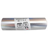 Фольга парикмахерская 12 см х 25 м, 14 мкм, САЯНСКАЯ ФОЛЬГА в пленке, SAYANA 25-14-120х35 700194