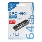{{productViewItem.photos[photoViewList.activeNavIndex].Alt || productViewItem.photos[photoViewList.activeNavIndex].Description || 'Флеш-диск 64 GB, CROMEX (КРОМЕКС) Standard USB 2.0, черный, 514160'}}