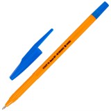 {{productViewItem.photos[photoViewList.activeNavIndex].Alt || productViewItem.photos[photoViewList.activeNavIndex].Description || 'Ручка шариковая STAFF &quot;Basic BP-66 ORANGE&quot;, СИНЯЯ, корпус оранжевый, узел 1 мм, линия письма 0,5 мм, 144453'}}