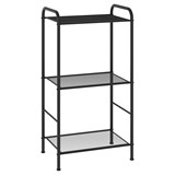 {{photo.Alt || photo.Description || 'Стеллаж на металлокаркасе &quot;Валенсия-13&quot;, 455х300х855 мм, 3 полки, черный'}}