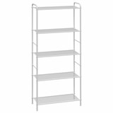 {{photo.Alt || photo.Description || 'Стеллаж на металлокаркасе &quot;Валенсия-25&quot;, 655х300х1555 мм, 5 полок, белый'}}