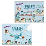 {{photo.Alt || photo.Description || 'Альбом для рисования, А4, 20 листов, скоба, обложка картон, ЮНЛАНДИЯ, 202х285 мм, &quot;В путь&quot; (2 вида), 105047'}}