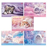 {{photo.Alt || photo.Description || 'Альбом для рисования, обложка пластик, А4 24 л., спираль, HATBER, 198х300 мм, &quot;Нежные мечты&quot; (5 видов), 091533, 24А4Вгр'}}