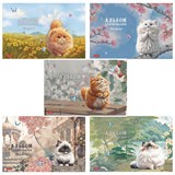 {{photo.Alt || photo.Description || 'Альбом д/рис. А4 24л., скоба, обложка картон, тиснение, HATBER, 205х290мм, Пухляши, 0, 24А4лтВ'}}