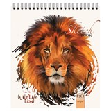 {{photo.Alt || photo.Description || 'Скетчбук, белая бумага 120 г/м2, 170х195 мм, 60 л., гребень, фольга, выборочный твин лак, &quot;Лев&quot;, 99488'}}