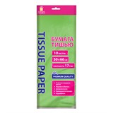 {{photo.Alt || photo.Description || 'Цветная бумага ТИШЬЮ 17г/м2, 50х66см, 10 листов пастель салатовый, ЗОЛОТАЯ СКАЗКА, 116482'}}