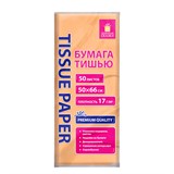 {{photo.Alt || photo.Description || 'Цветная бумага ТИШЬЮ 17г/м2, 50х66см, 50 листов пастель персиковый, ЗОЛОТАЯ СКАЗКА, 116489'}}