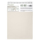 {{photo.Alt || photo.Description || 'Блокнот А5, 80 л., силиконовый гребень, обложка пластик, клетка, BRAUBERG, бежевый, 117559'}}