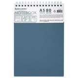 {{photo.Alt || photo.Description || 'Блокнот А5, 80 л., силиконовый гребень, обложка пластик, клетка, BRAUBERG, синий, 117561'}}