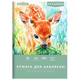 {{photo.Alt || photo.Description || 'Папка для акварели А4, 20 л., 200 г/м2, 210х297 мм, BRAUBERG АКАДЕМИЯ, &quot;Оленёнок&quot;, 117746'}}