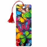 {{photo.Alt || photo.Description || 'Закладка для книг с линейкой 3D-ОБЪЕМНАЯ BRAUBERG, &quot;Бабочки&quot;, с декоративным шнурком, 125748'}}