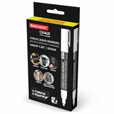 {{photo.Alt || photo.Description || 'Маркеры меловые CHALK LIQUID MARKER, БЕЛЫЕ, НАБОР 5 шт., 3 мм, СТИКЕРЫ В ПОДАРОК, BRAUBERG, 152596'}}