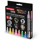 {{photo.Alt || photo.Description || 'Маркеры меловые CHALK LIQUID MARKER, МЕТАЛЛИК, НАБОР 8 ЦВЕТОВ, 3 мм, стираемые, BRAUBERG &quot;CHALK&quot;, 152599'}}