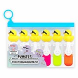 {{photo.Alt || photo.Description || 'Набор текстовыделителей с топперами 6 ЦВЕТОВ НЕОН, &quot;КРУТЫЕ УТЯТА&quot;, линия 1-4 мм, FUNSTER (ФАНСТЕР), 152647'}}