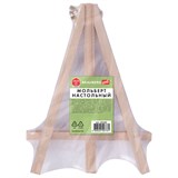 {{photo.Alt || photo.Description || 'Мольберт настольный из пихты, 18х24 см, высота холста до 25 см, BRAUBERG ART BASIC, 192682'}}